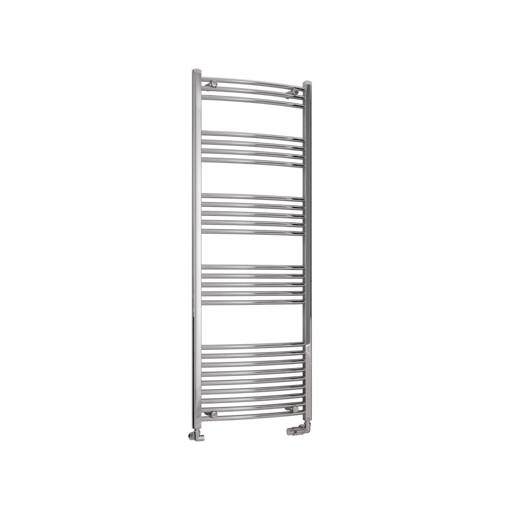 Wendover Curved Multirail 1600 x 600 Chrome