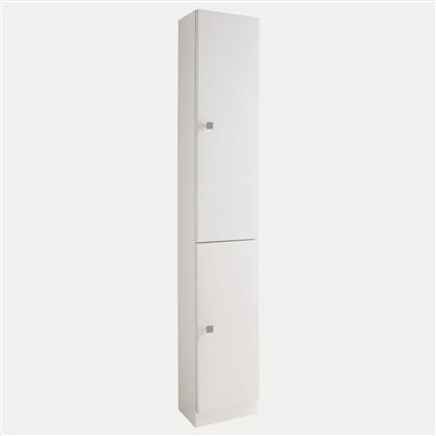 Oslo 30cm tall cupboard, 2 door White