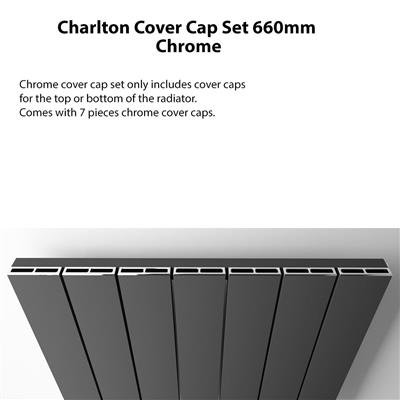 Charlton Cover Cap Set 660mm Chrome