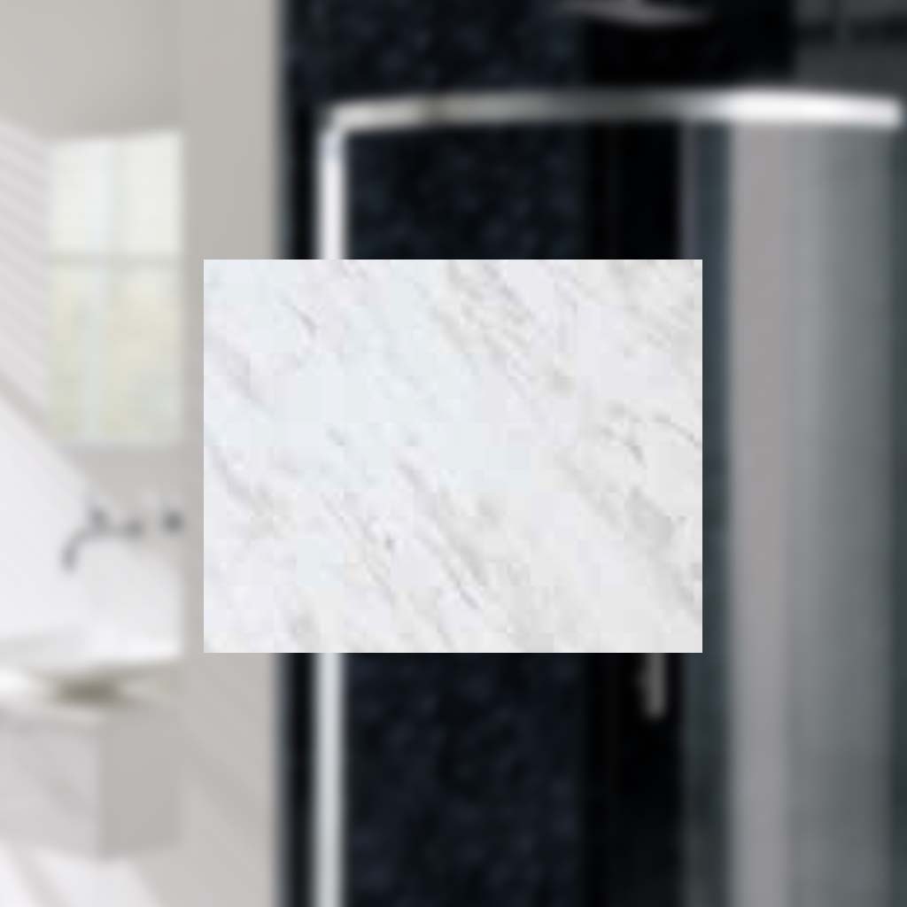PVC widepanel 1000 x 2400mm Carrara marble gloss Carrara marble gloss