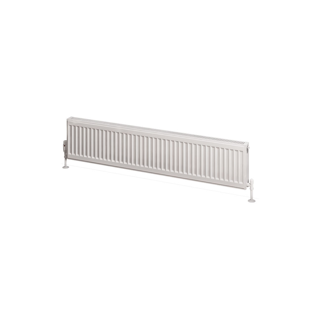 Type 11 Compact Panel Radiator 300 x 1400 Gloss White