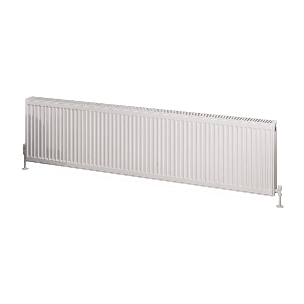 Type 22 Compact Panel Radiator 500 x 2000 Gloss White