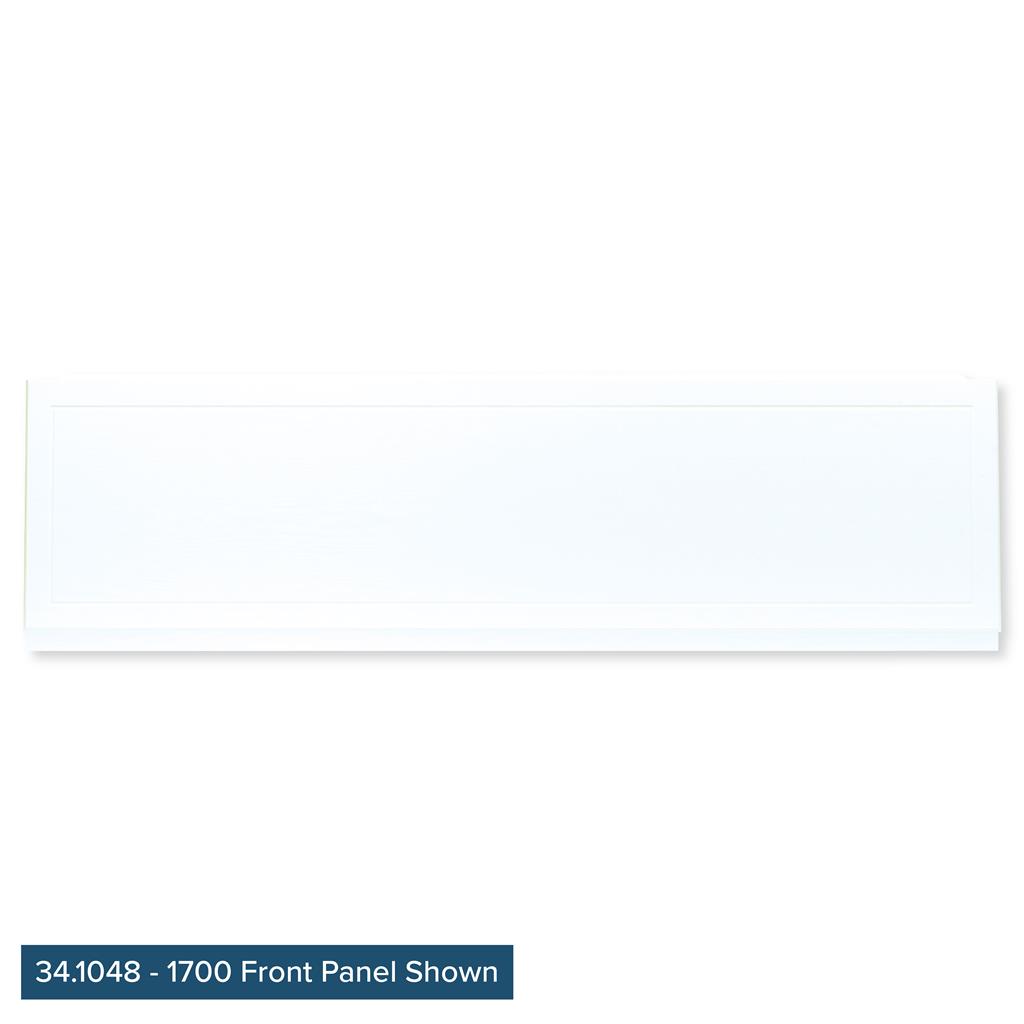Sherwood classic 1800 front panel 1800x450-575mm - White High Gloss