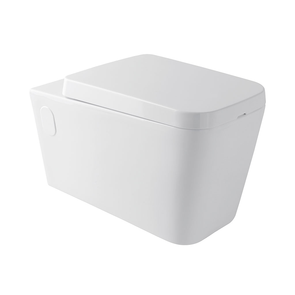 Moselle Wall Hung WC Pan - White