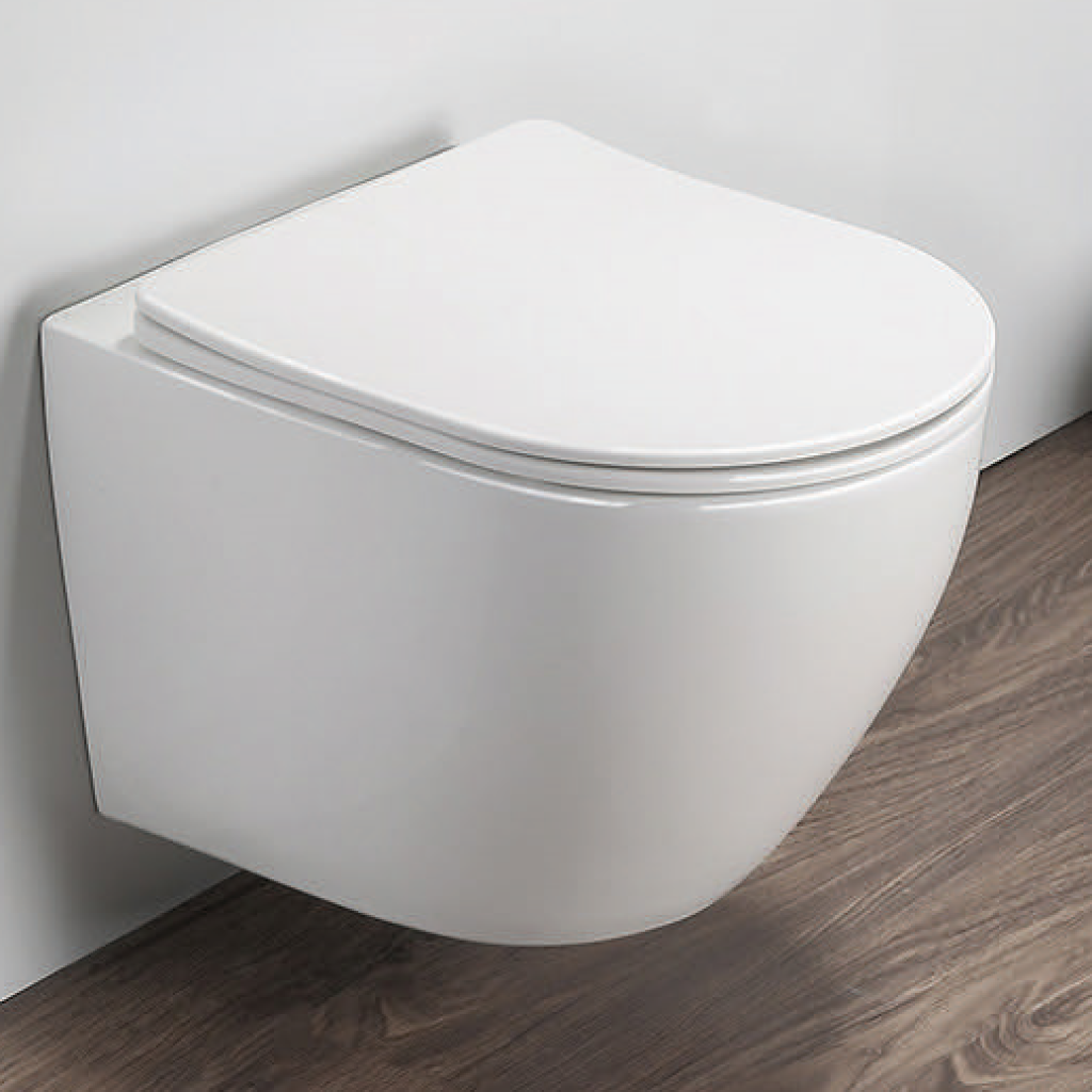 Vienne Wall Hung WC Pan - White