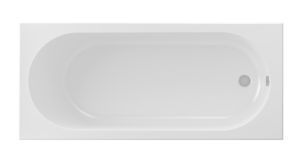 Biscay Single Ended (SE) 1800 x 800 x 440mm 5mm Bath - White