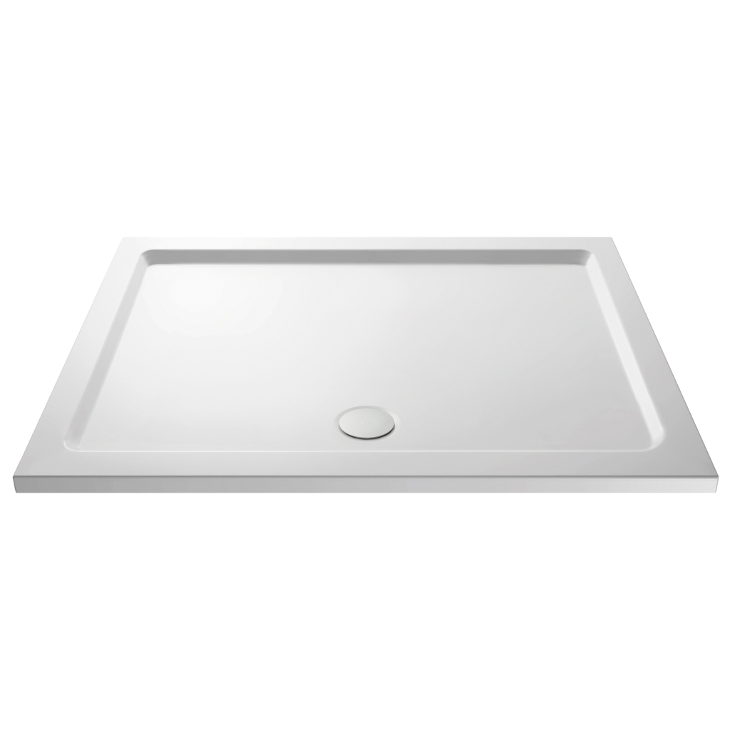 Vantage Plan C 1700mm x 700mm Rectangular Shower Tray - White