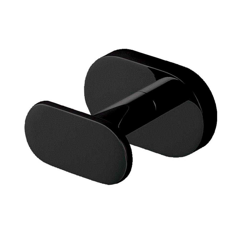 Salerno Robe Hook - Matt Black