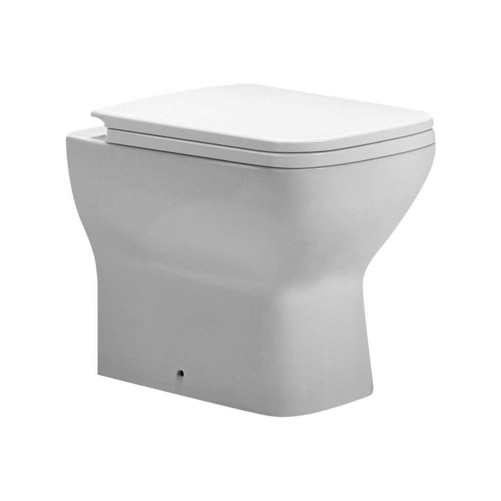 Wingrave II Back To Wall WC Pan with Fixings - White