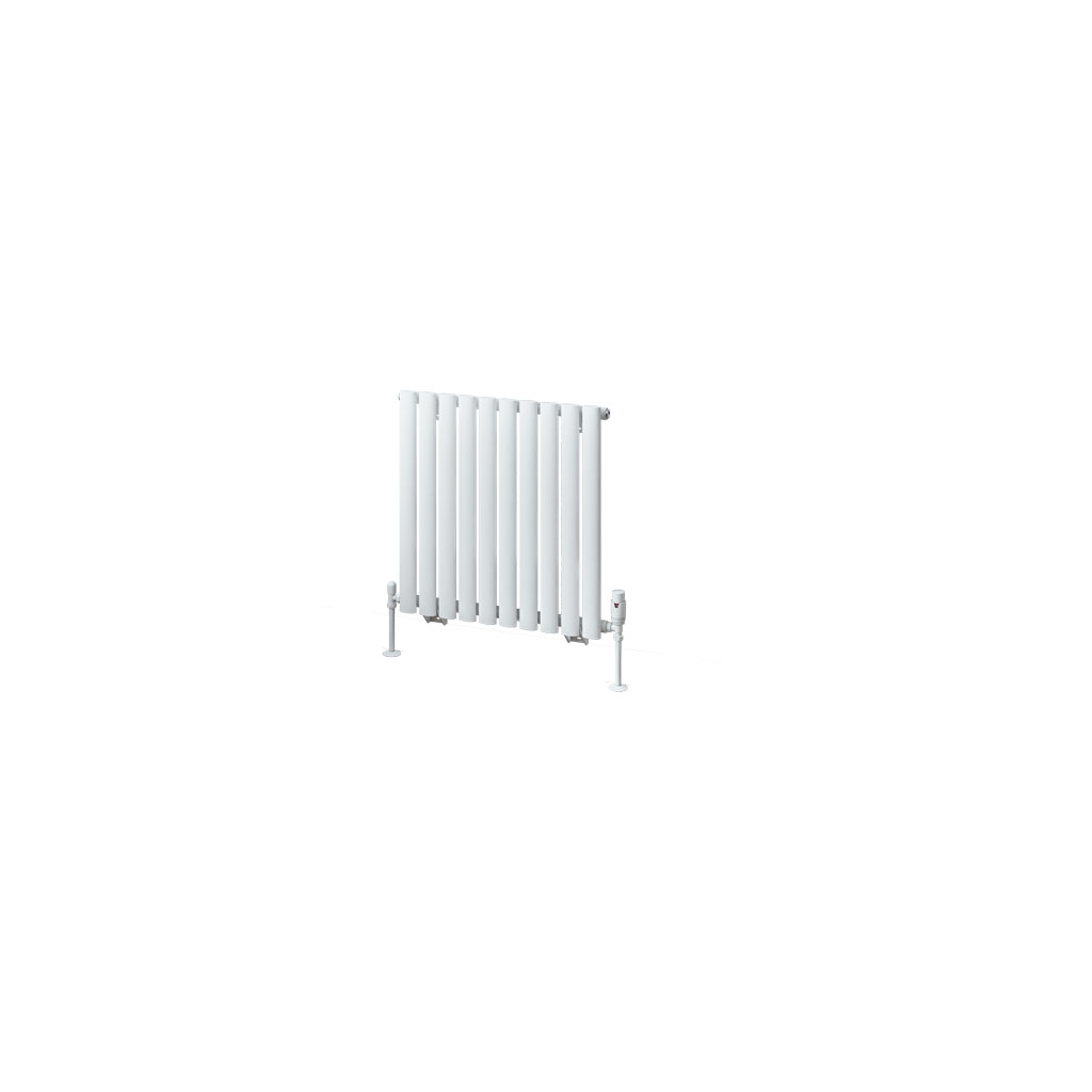 Tunstall 600 x 589 Radiator Matt White