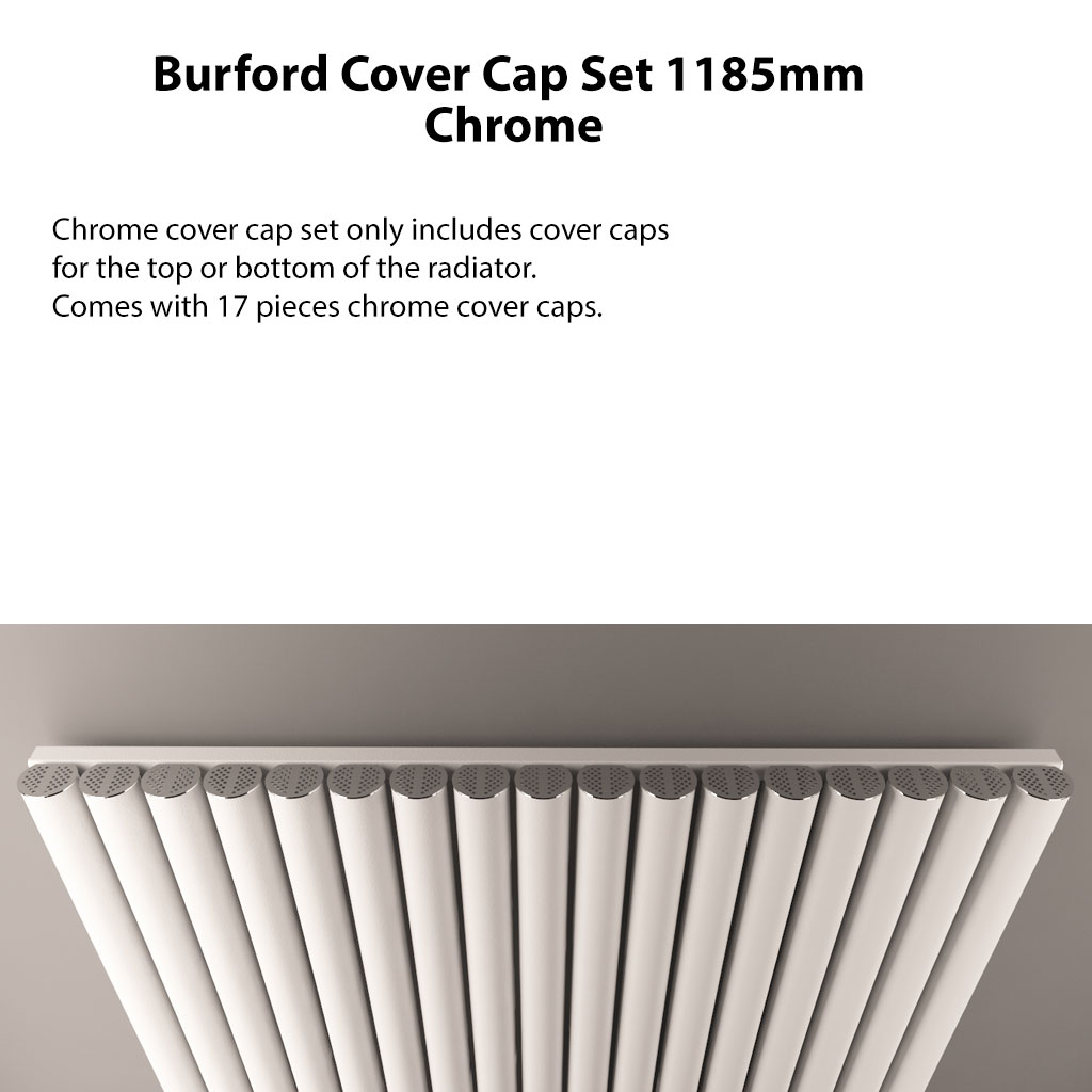 Burford Cover Cap Set 1185mm Chrome