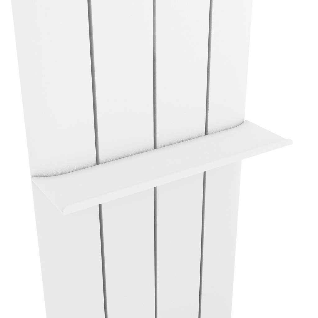 Flat Towel Shelf 375mm Withington/Peretti Matt White