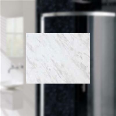 PVC widepanel 1000 x 2400mm Carrara marble gloss Carrara marble gloss