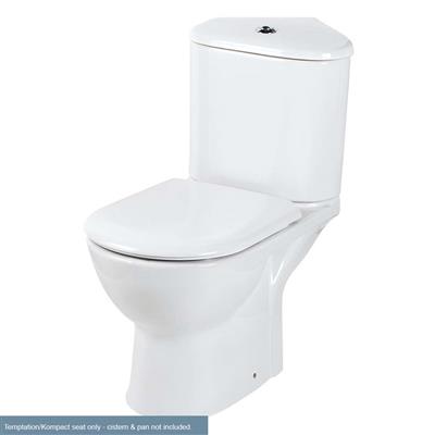 Temptation/Kompact Toilet Seat - White