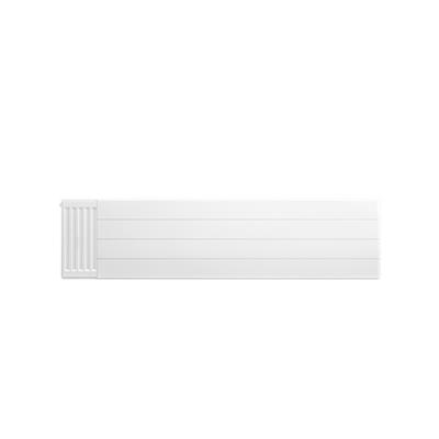 Flat Cover Plate with Lines 400 x 1600 Gloss White