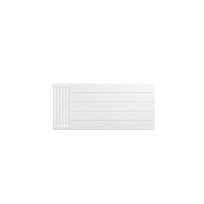 Flat Cover Plate with Lines 500 x 1100 Gloss White