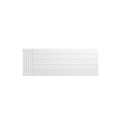 Flat Cover Plate with Lines 500 x 1400 Gloss White