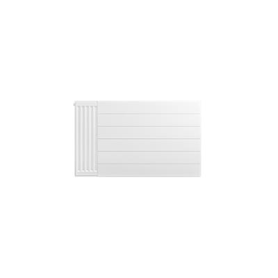 Flat Cover Plate with Lines 600 x 1000 Gloss White