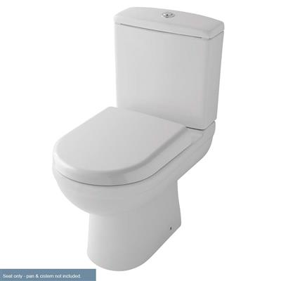 Dura Deluxe Soft Close Toilet Seat - White