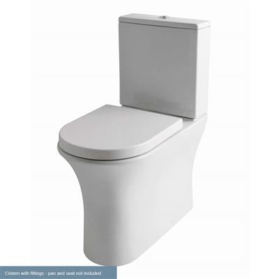 Northall Cistern with Fittings - White