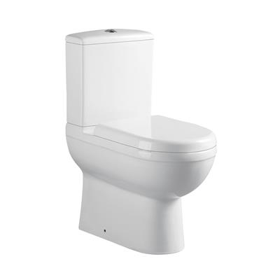 Dura High Level Close Coupled Back To Wall WC Pan with Fixings - White
