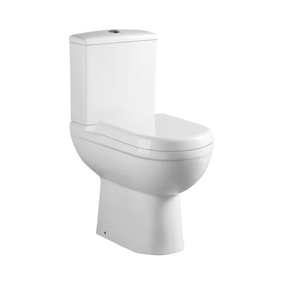 Dura High Level Close Coupled WC Pan with Fixings - White