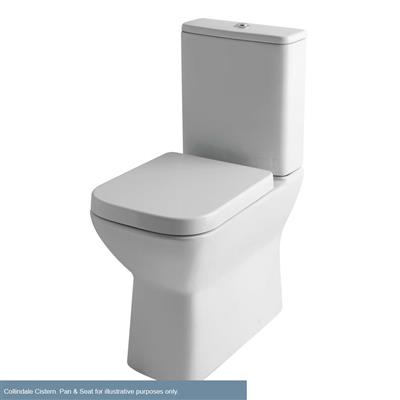 Collindale Cistern with Fittings - White