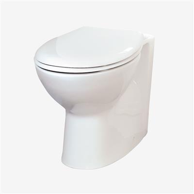Type 55 Back To Wall WC Pan - White