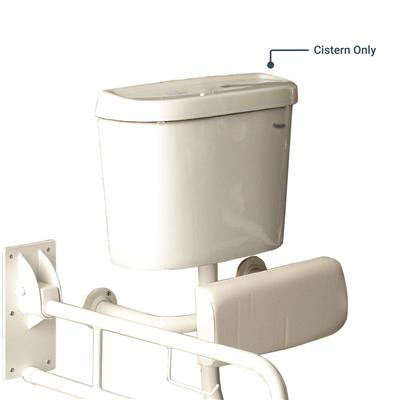 Cistern from low level Doc-M pack lever flush White
