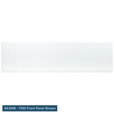 Sherwood classic 800 universal end panel 800x450-575mm - White Ash