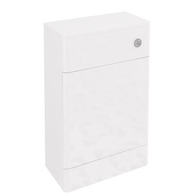 Cavone 50cm (W) x 250cm (D) WC Unit - Gloss White