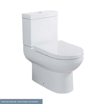 Linea Soft Close Toilet Seat - White