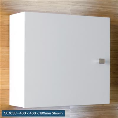 400 x 400 x 180mm Cabinet White