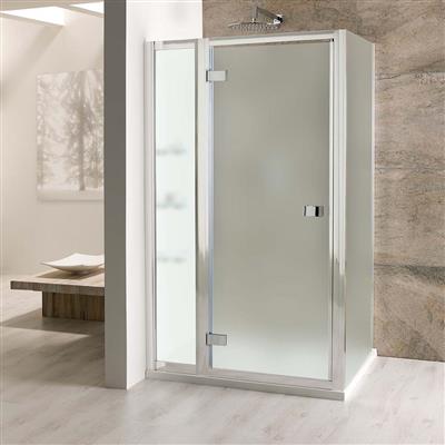 Volente 6mm 1850mm x 1000mm Frosted Side Panel - Chrome