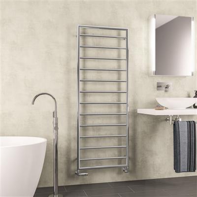 Kenilworth 1600 x 600mm. Towel Rail Chrome