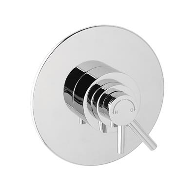 Concealed Thermostatic Lever Shower Valve  - Chrome