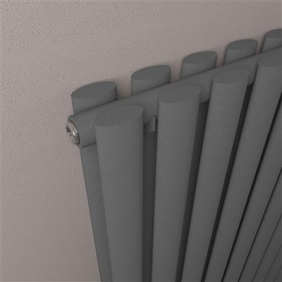 Tunstall Double 600 x 589 Radiator Matt Anthracite