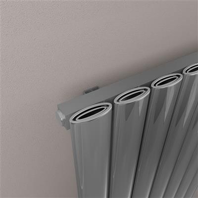 Sandhurst 1800 x 275 Aluminium Radiator Polished Aluminium