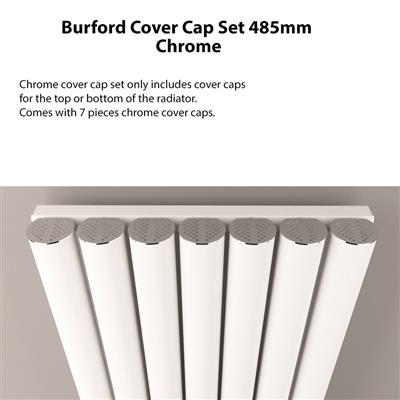 Burford Cover Cap Set 485mm Chrome