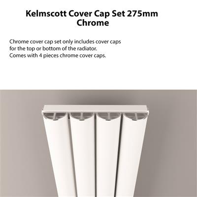 Kelmscott Cover Cap Set 275mm Chrome