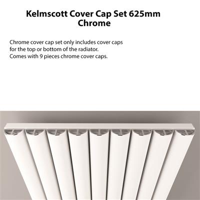 Kelmscott Cover Cap Set 625mm Chrome