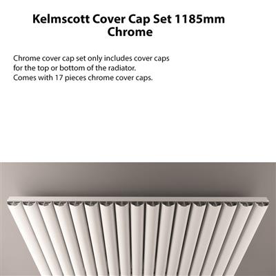 Kelmscott Cover Cap Set 1185mm Chrome