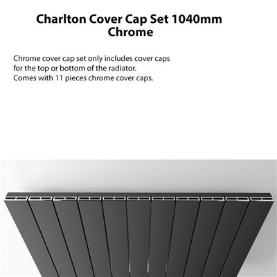 Charlton Cover Cap Set 1040mm Chrome