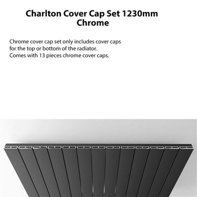 Charlton Cover Cap Set 1230mm Chrome