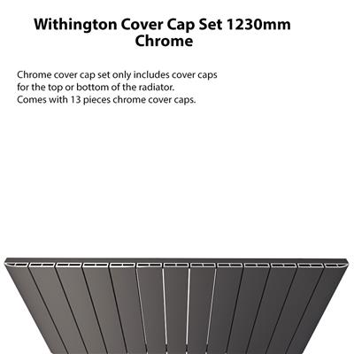 Withington Cover Cap Set 1230mm Chrome