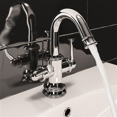 Newlyn Basin Mono Tap with Waste Chrome