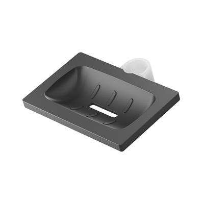 Soap Holder for 93.0099 Slide Riser Kit - Matt Smooth Black