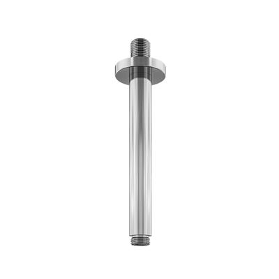 160mm Wall Mounted Round Ceiling Shower Arm - Chrome