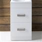 Oslo 44cm drawer base unit High Gloss White