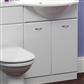 New Diamante 60cm basin unit High Gloss White